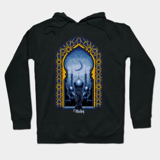 Mosque's View Blue Hoodie